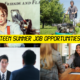 Teen Summer Job opportunities