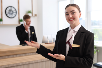 hospitality workers - hotel front desk
