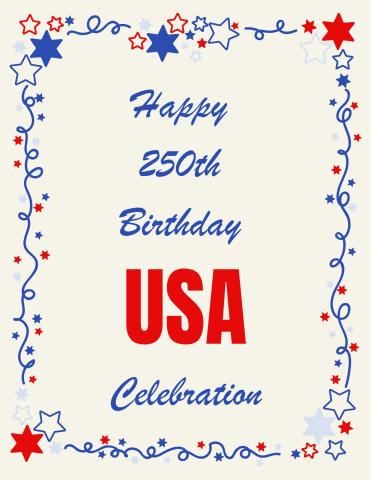 USA 250th Birthday Celebration