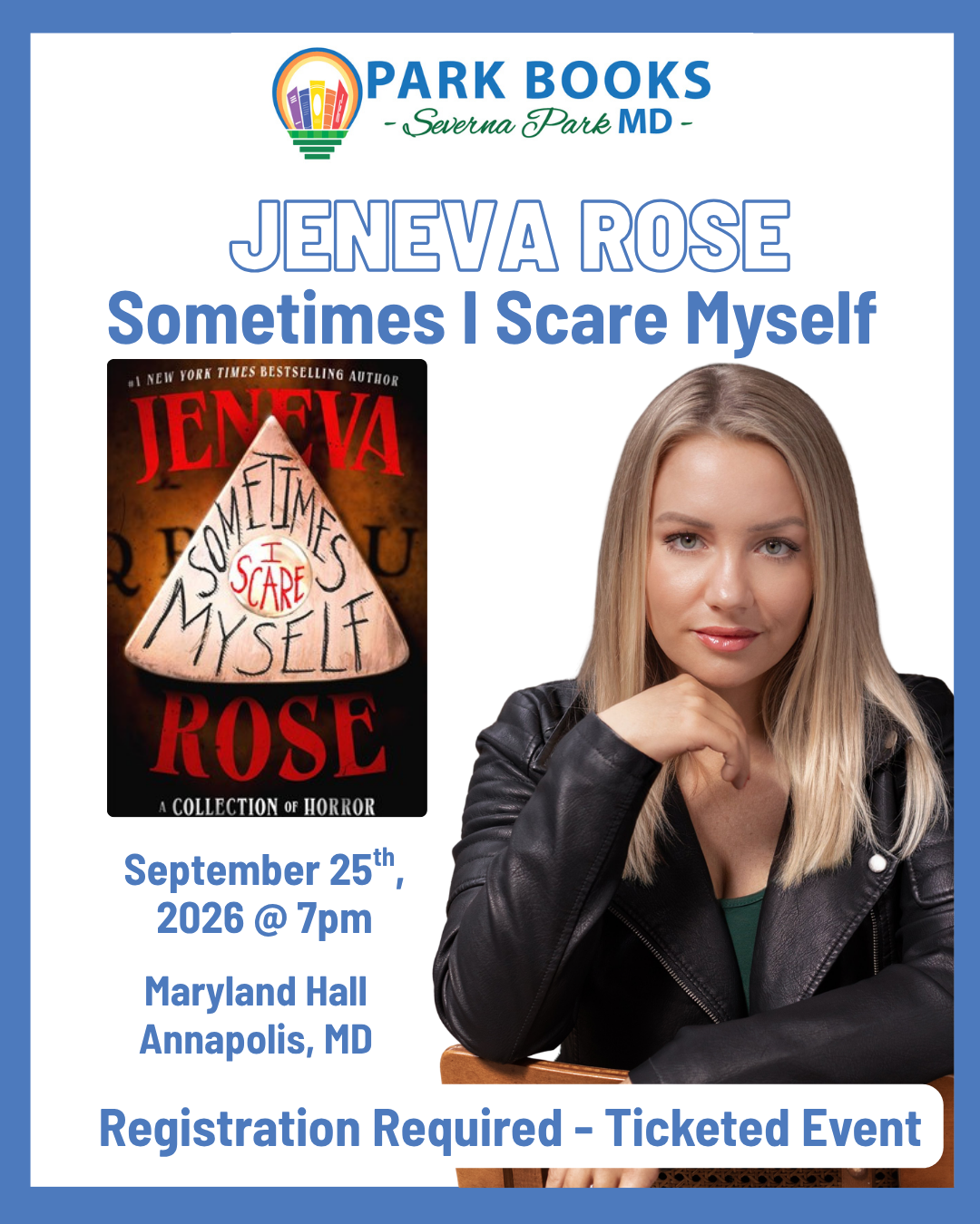 Author Event: Jeneva Rose