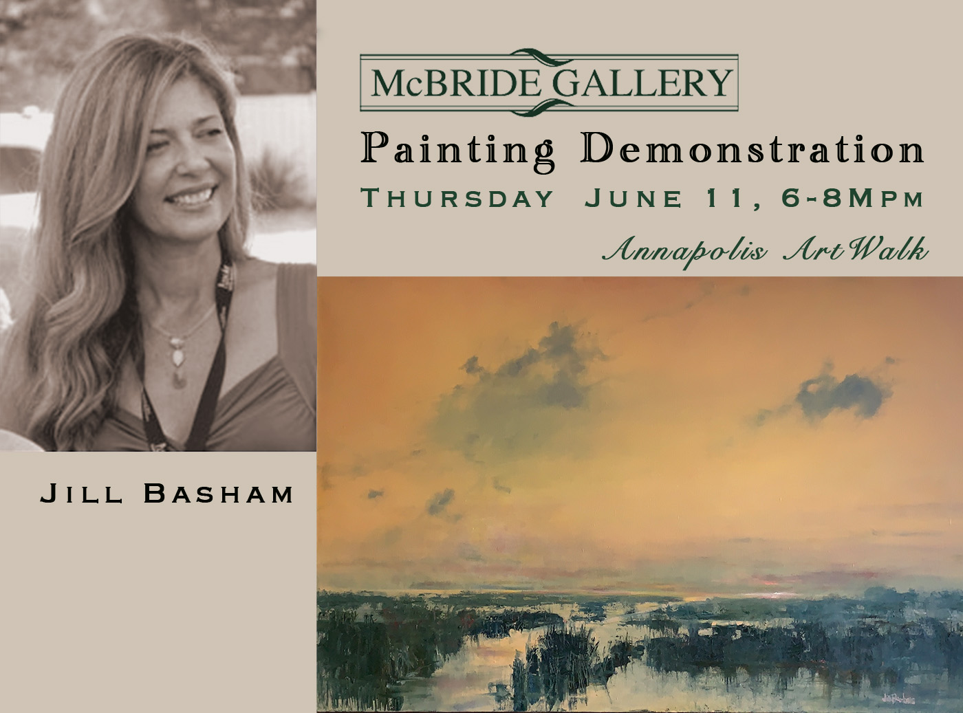 June Art Walk: Featuring Jill Basham