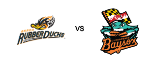 Akron RubberDucks vs Chesapeake Baysox