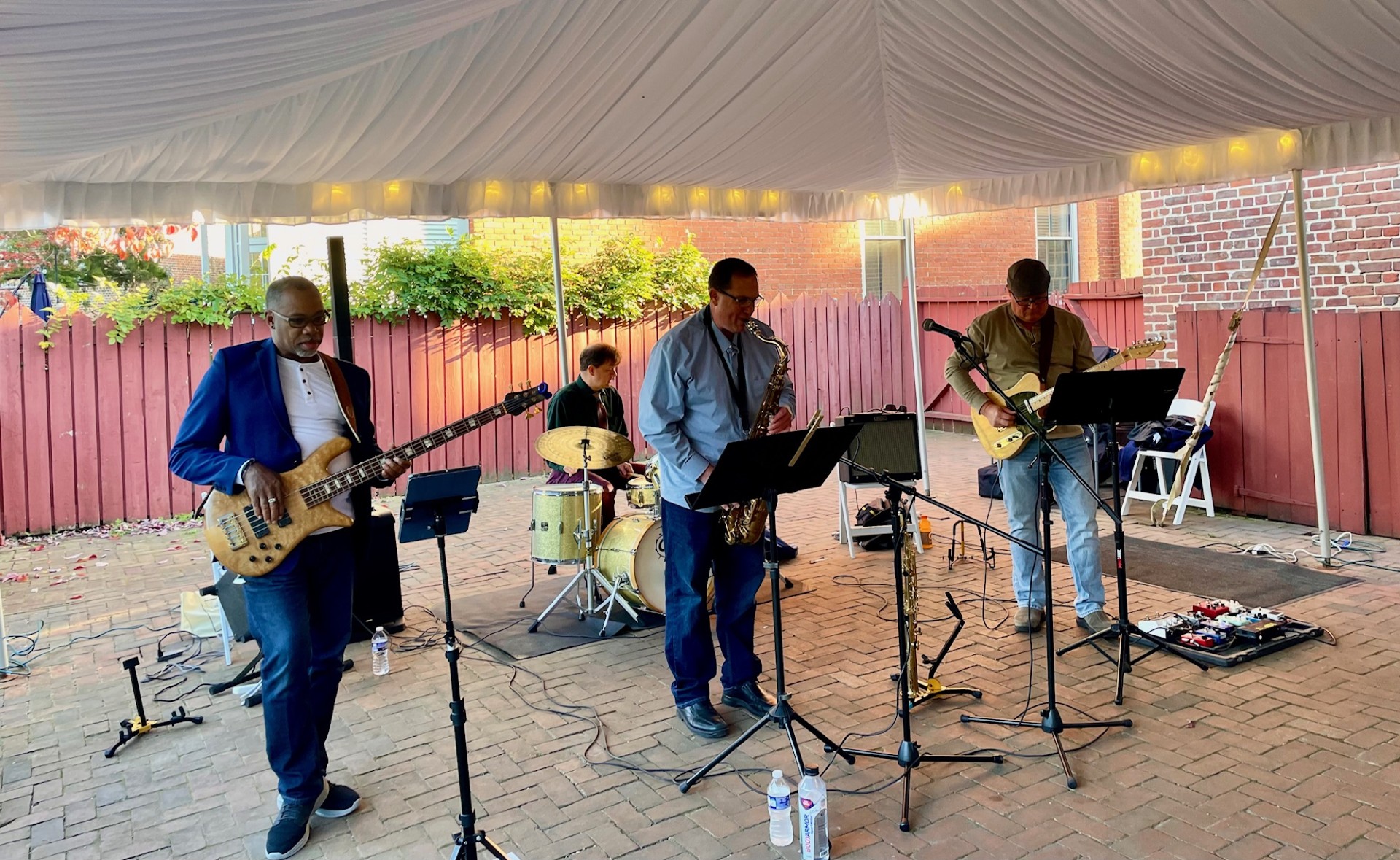 Autumn Jazz in the Garden