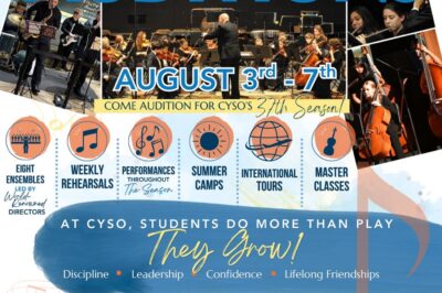 Chesapeake Youth Symphony Orchestra Auditions
