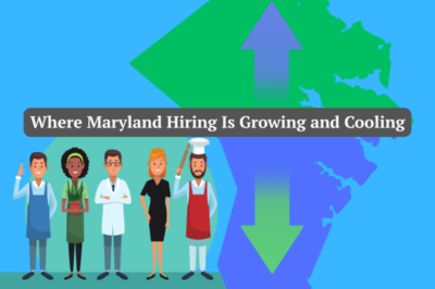 5 cartoon job character and silhouette of Anne Arundel County