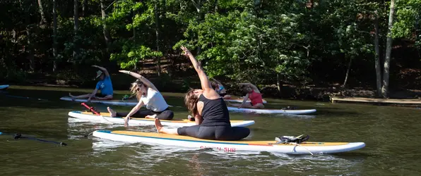 SUP Yoga with Tracy