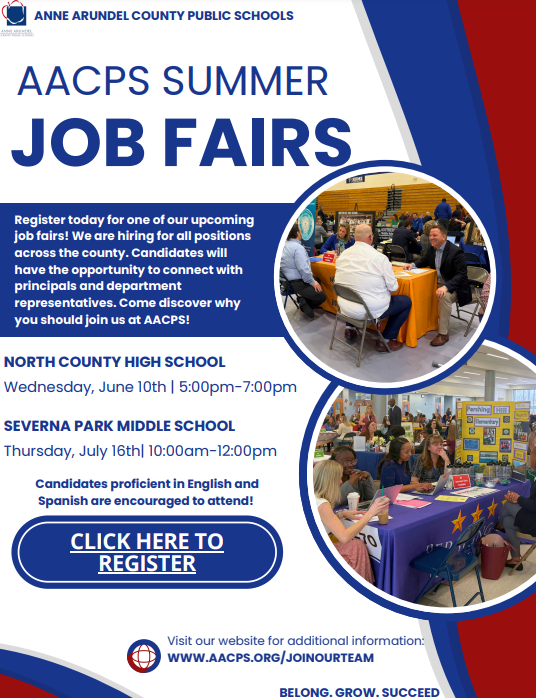 AACPS Summer Job Fair