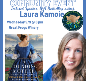 Words & Wine Author Event: Laura Kamoie