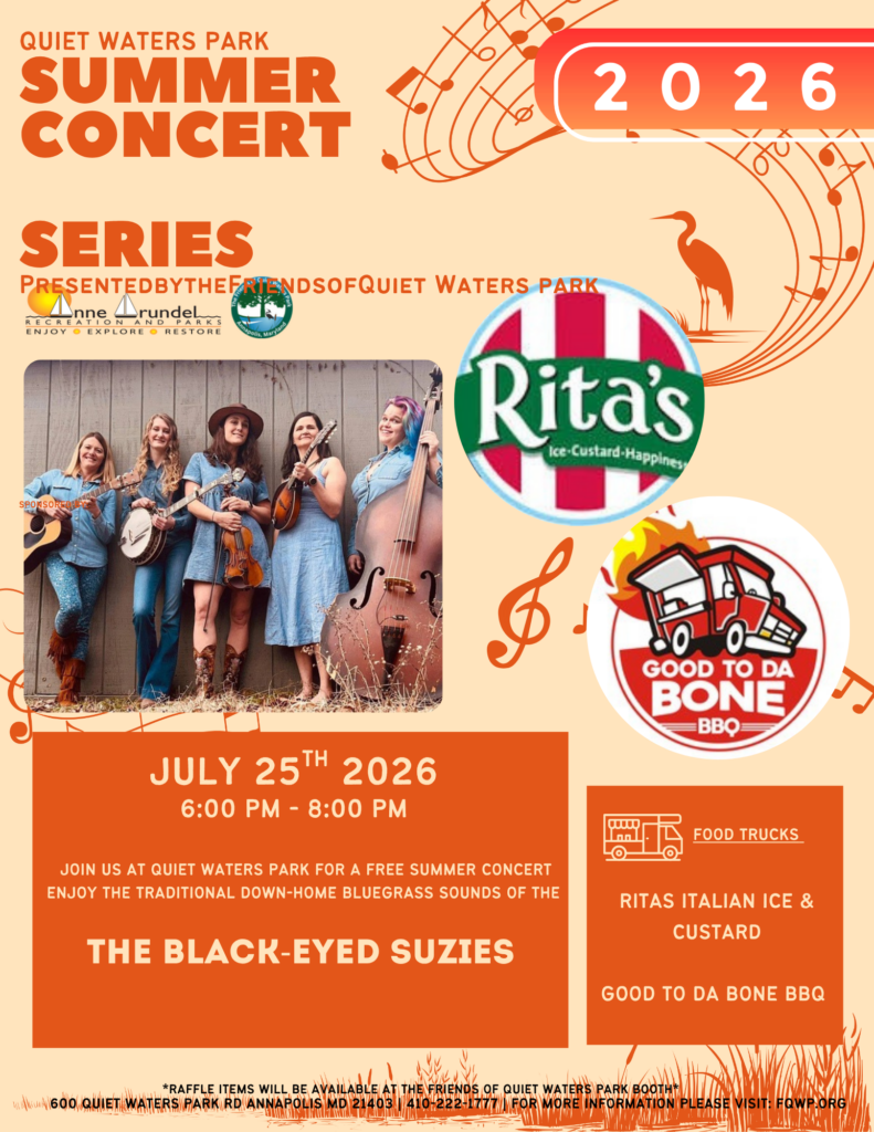 Quiet Waters Park Summer Concert Series: Black-Eyed Suzies