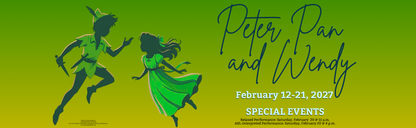 Peter Pan and Wendy