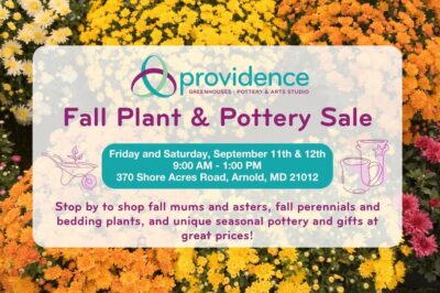 Providence Fall Plant & Pottery Sale