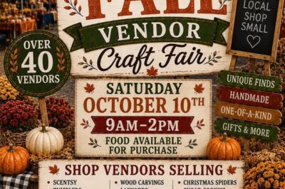 Fall Vendor Craft Fair