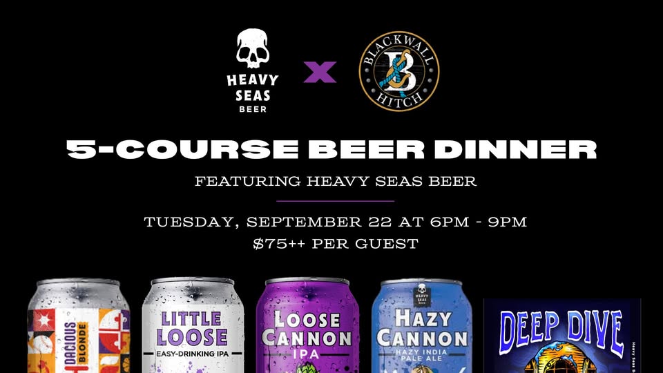 Heavy Seas Beer Dinner