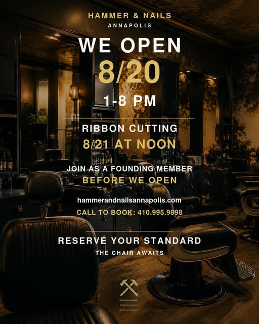 Hammer & Nails Ribbon Cutting