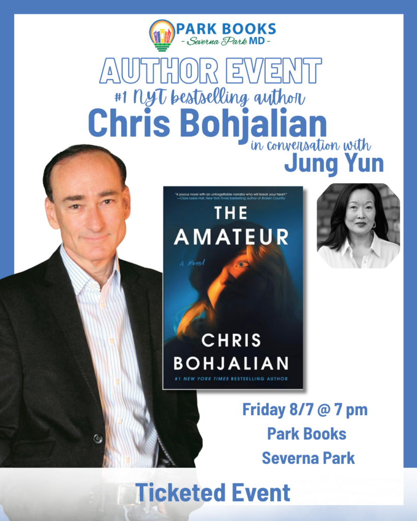 Author Event: Chris Bohjalian