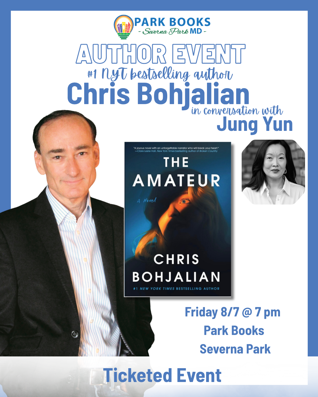 Author Event: Chris Bohjalian