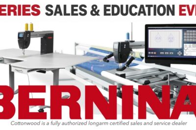 Bernina Longarm Owners Day with Adam Rateliff