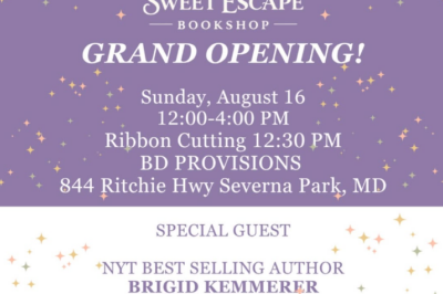 Sweet Escape Bookshop Grand Opening