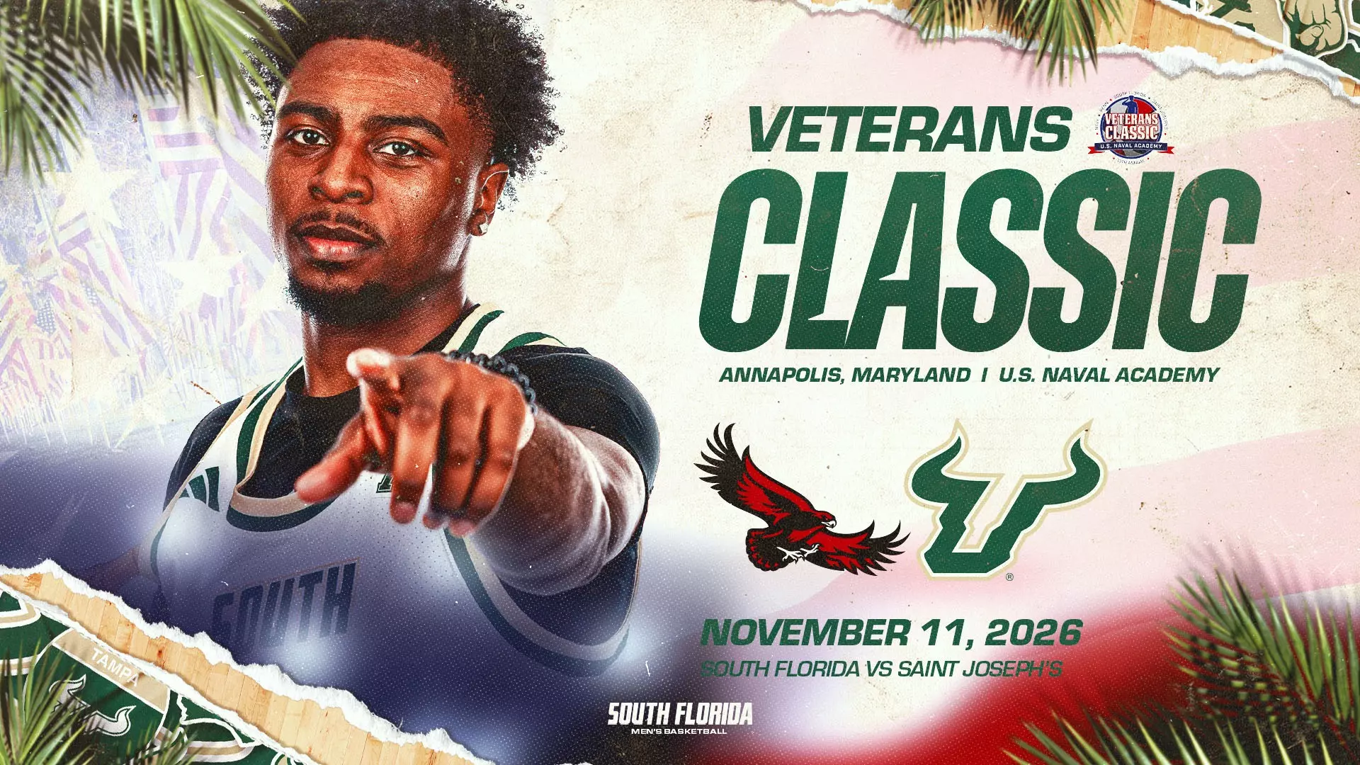 Veterans Classic: USF Men's Basketball vs Saint Joseph's