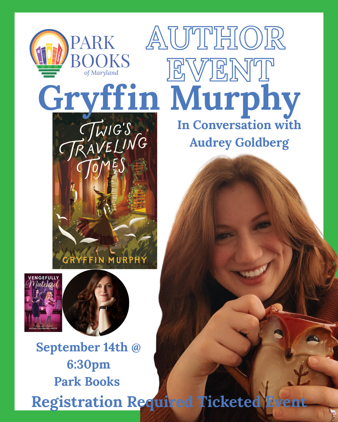 Author Event: Gryffin Murphy