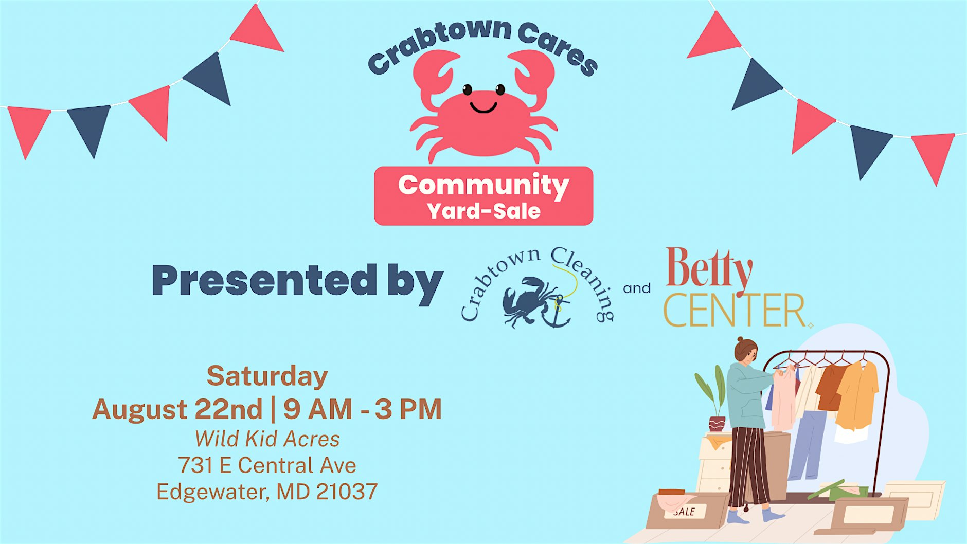 Crabtown Cares Community Yard Sale