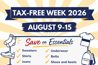 Shop Maryland Tax-Free Week