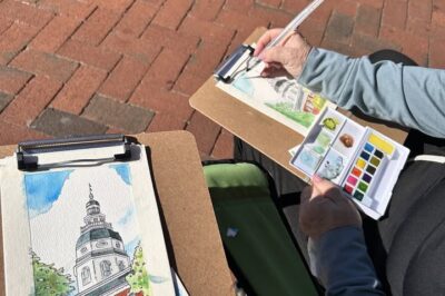 "Painting Old Town" with Em Campbell