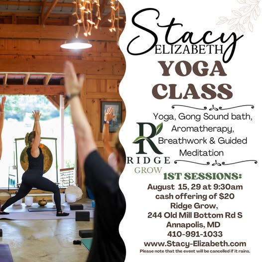 yoga class schedule