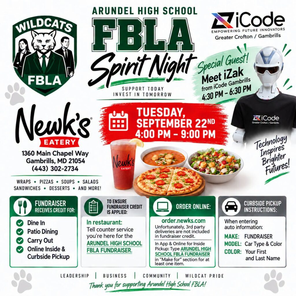 Arundel High School FBLA Spirit Night