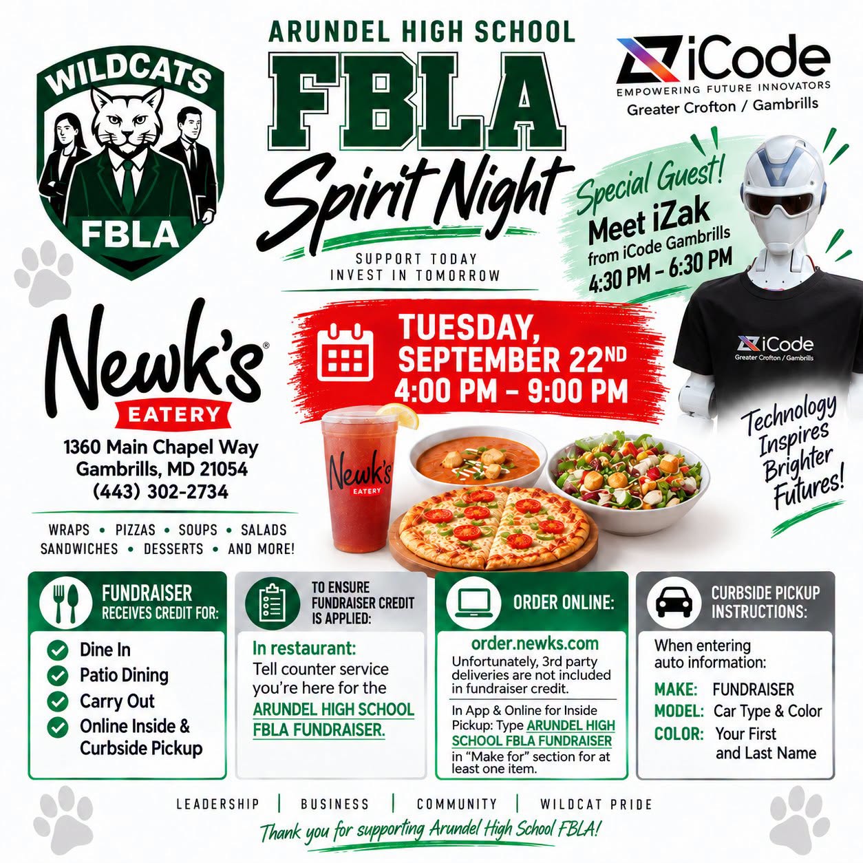 Arundel High School FBLA Spirit Night