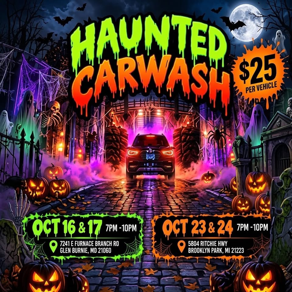 Showroom Shine Haunted Car Wash