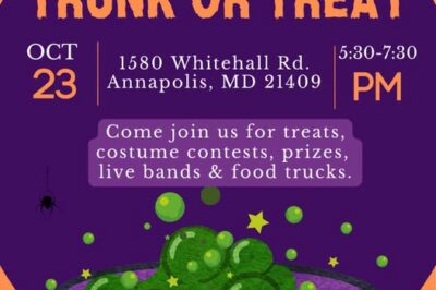 Blue Crab Cupcakes' 5th Annual Trunk or Treat
