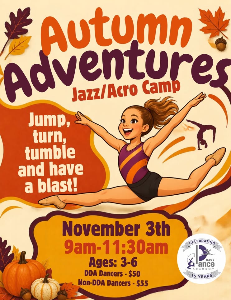 Autumn Adventures Jazz & Acro Camp