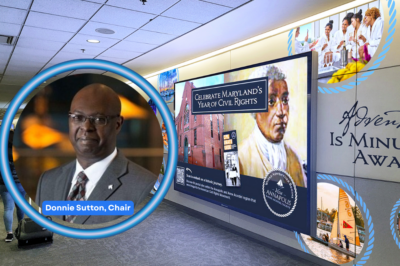 Donnie Sutton overlayed on BWI image