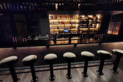 a modern bar