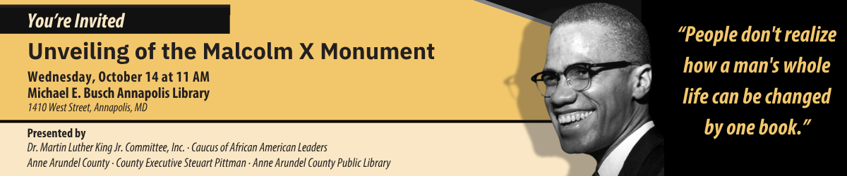 Unveiling of the Malcolm X Monument