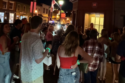 people gathered in Annapolis