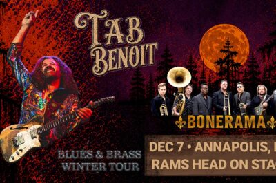Tab Benoit w/ Bonerama: Blues and Brass Winter Tour