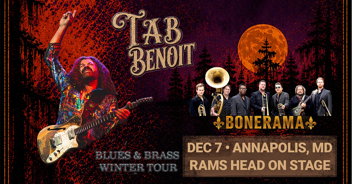 Tab Benoit w/ Bonerama: Blues and Brass Winter Tour